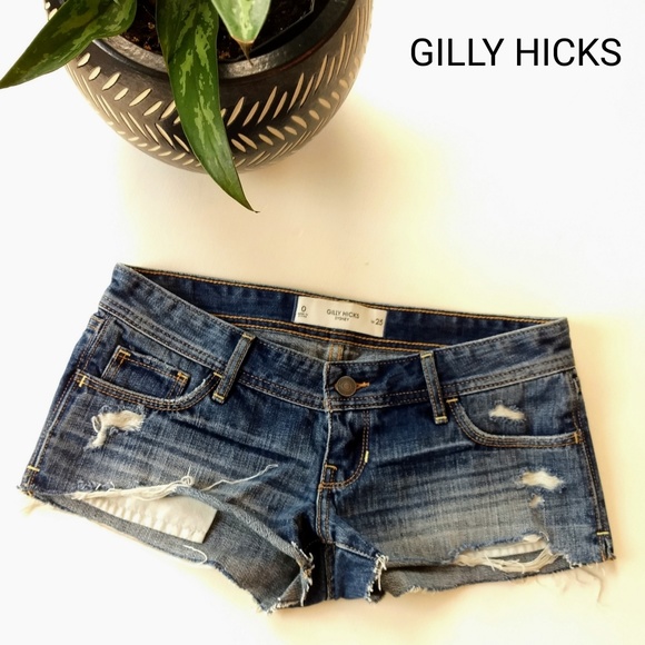 Gilly Hicks Pants - 🔸Reserved🔸Gilly Hicks Distressed Shorts